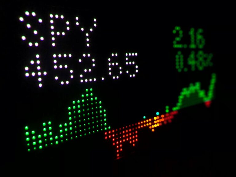 Photo Stock market
